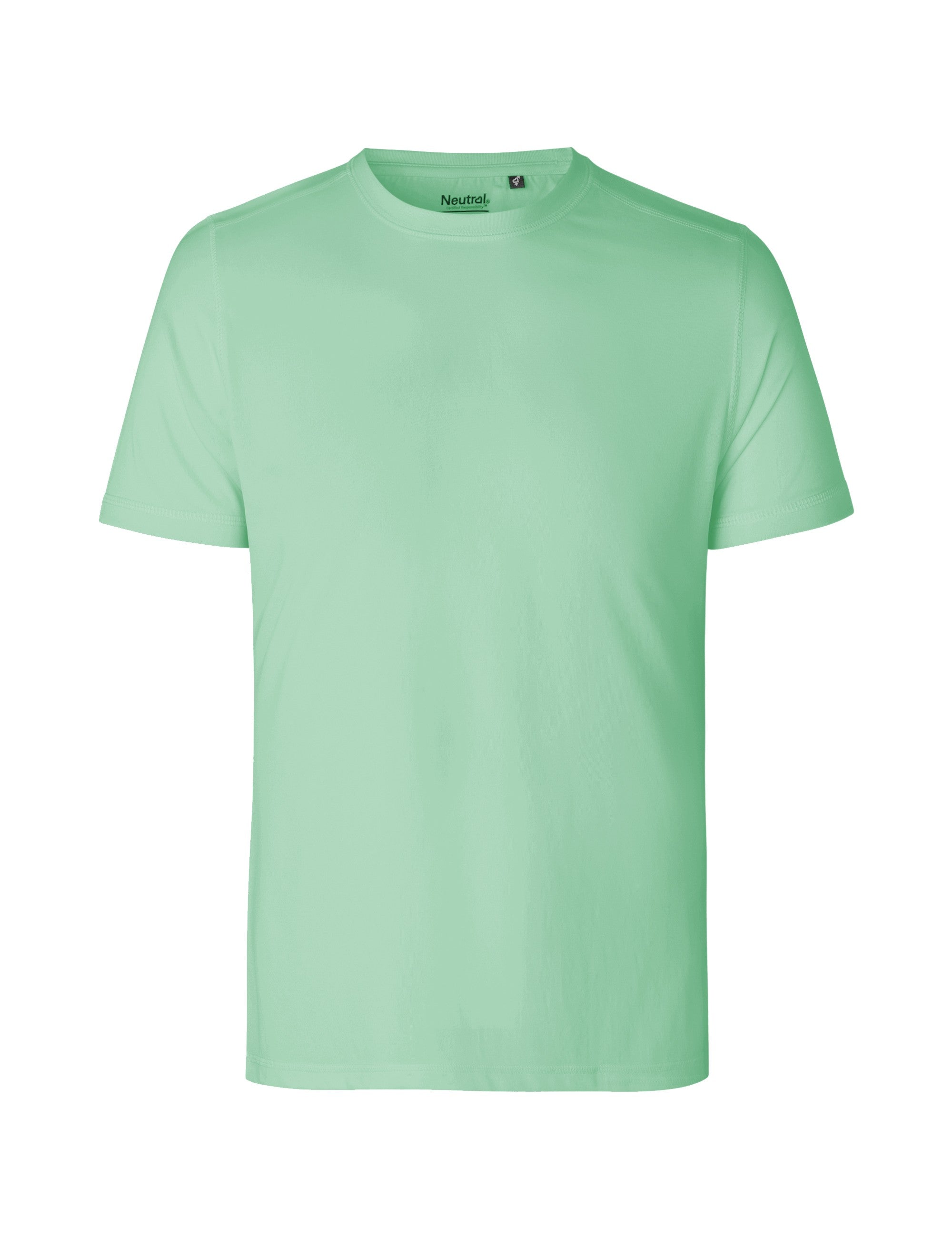 Neutral Recycled Performance T-Shirt | DUSTY MINT